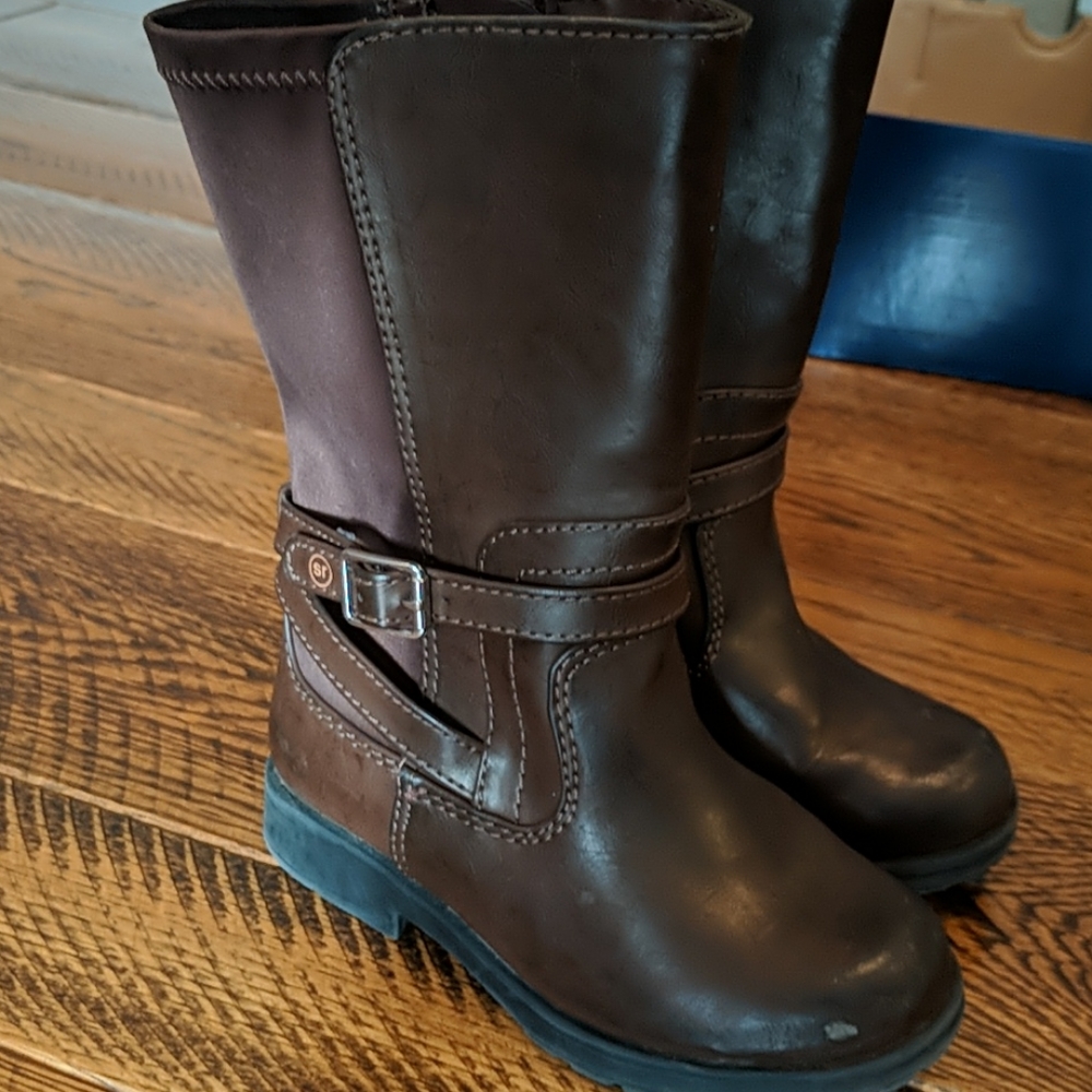Stride Rite Brown Riding Boots Size 8T